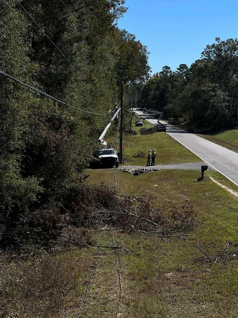 Miles of damaged line brought back to life